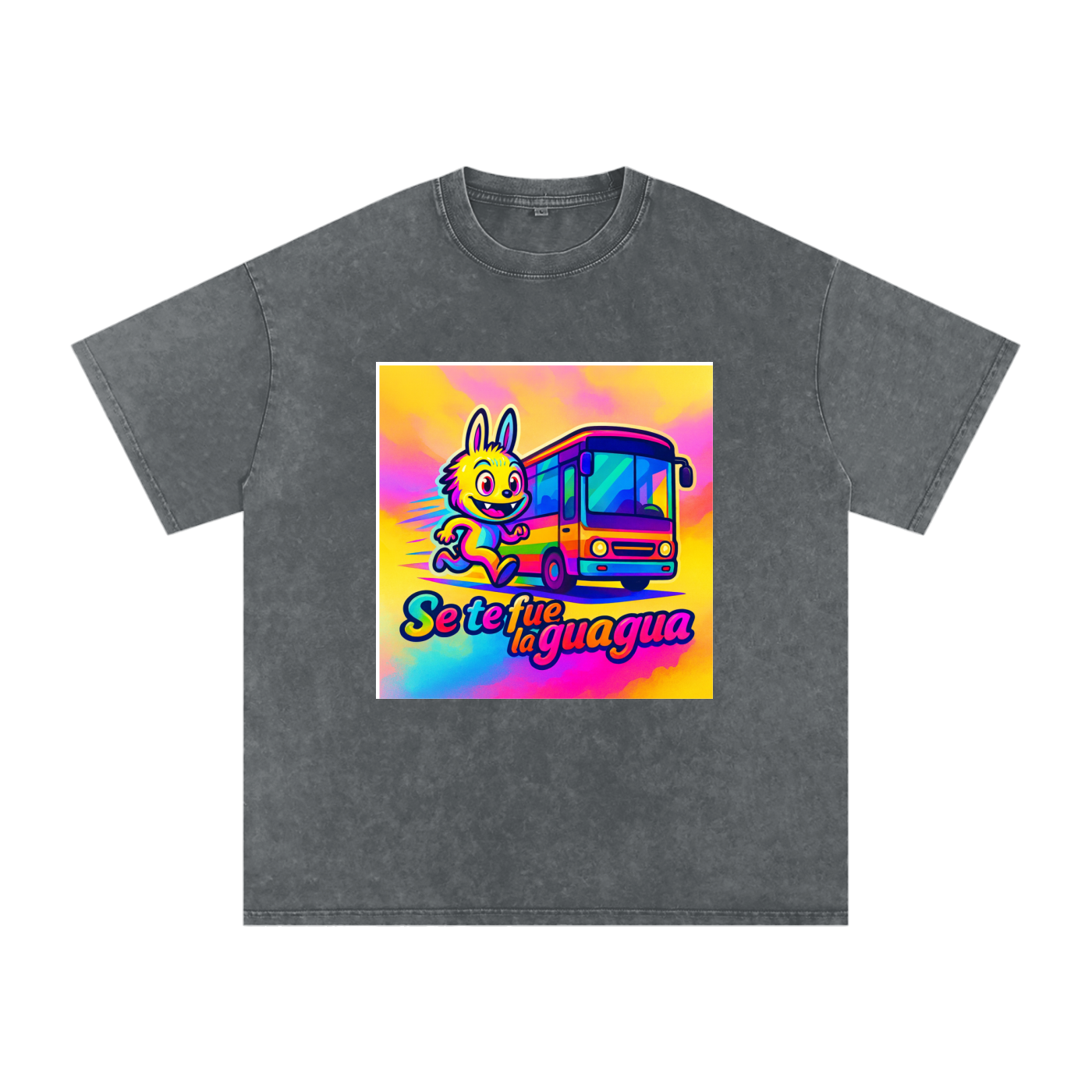 Camiseta oversize Lavado Vintage/Desgastada
