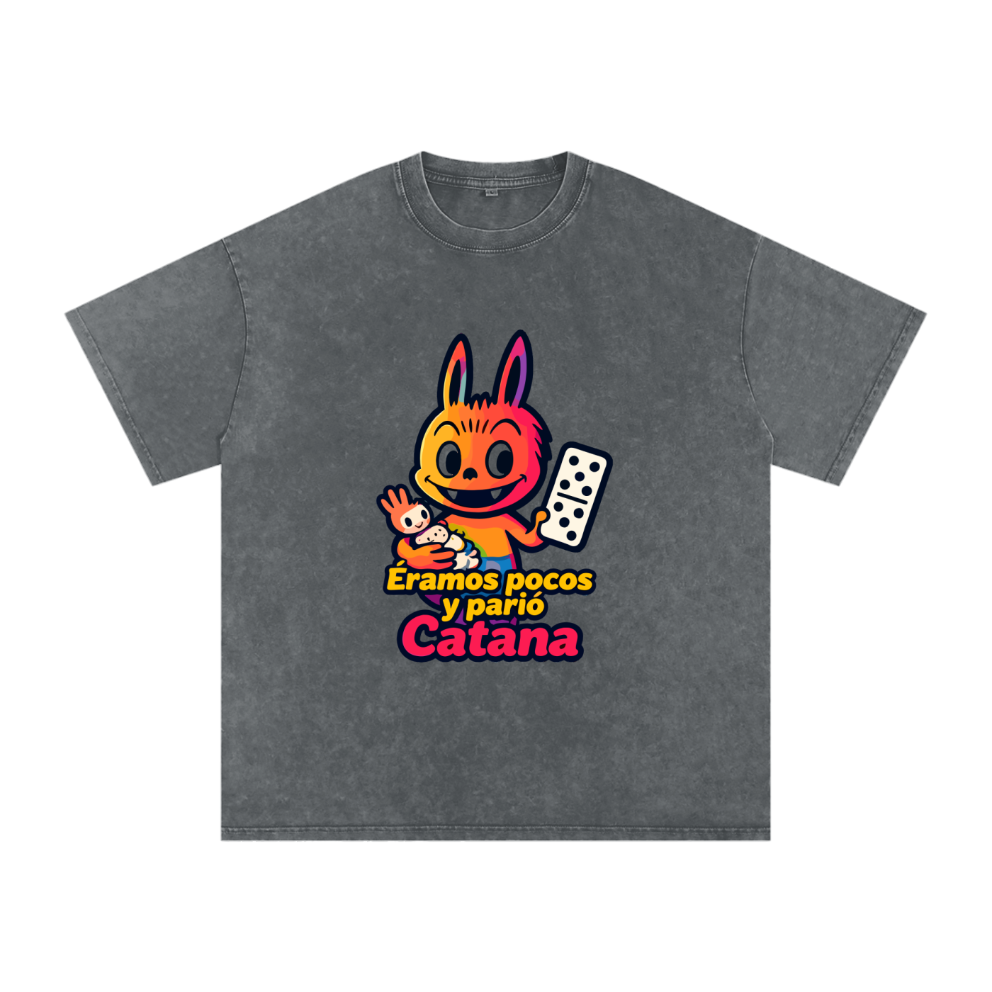 Camiseta oversize Lavado Vintage/Desgastada