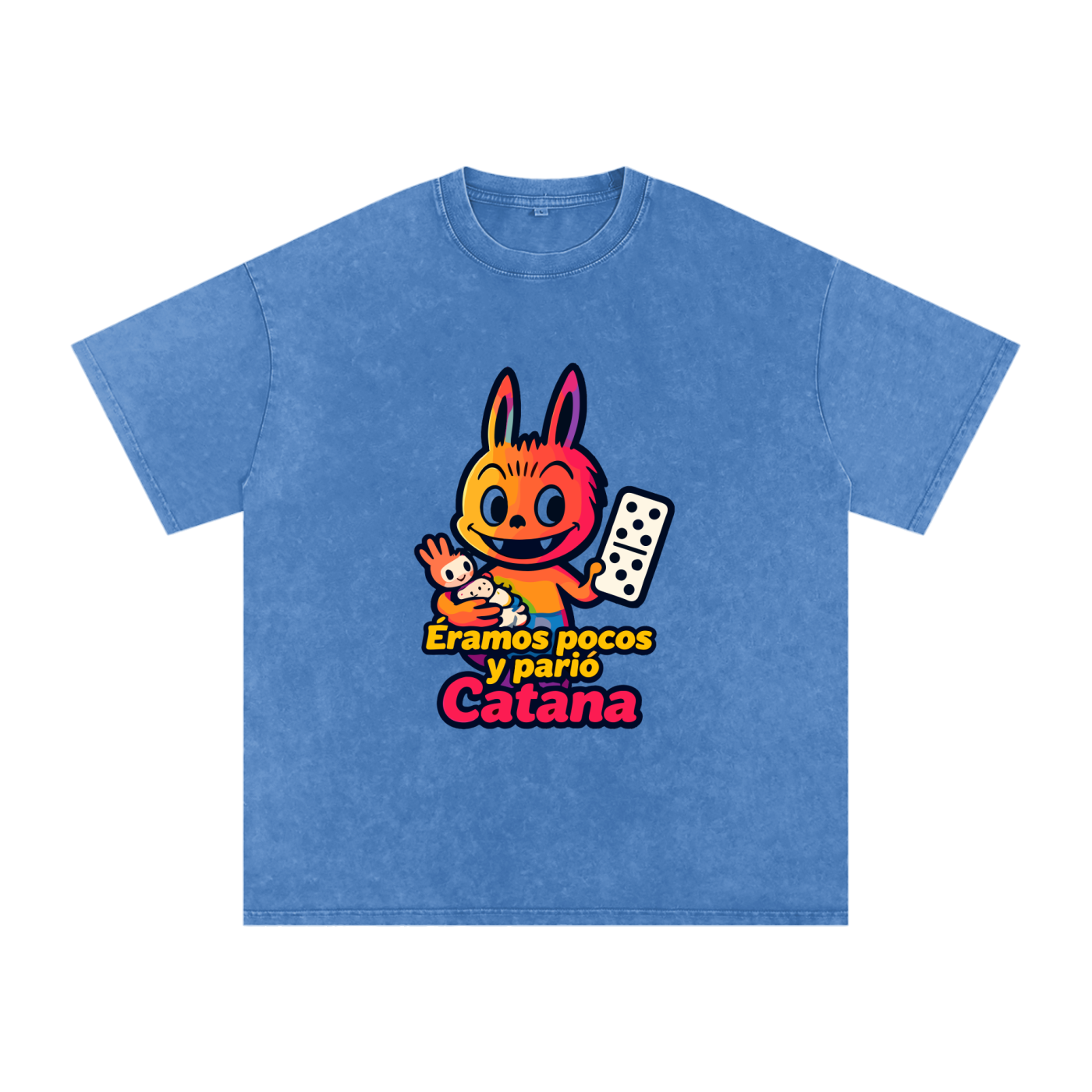 Camiseta oversize Lavado Vintage/Desgastada