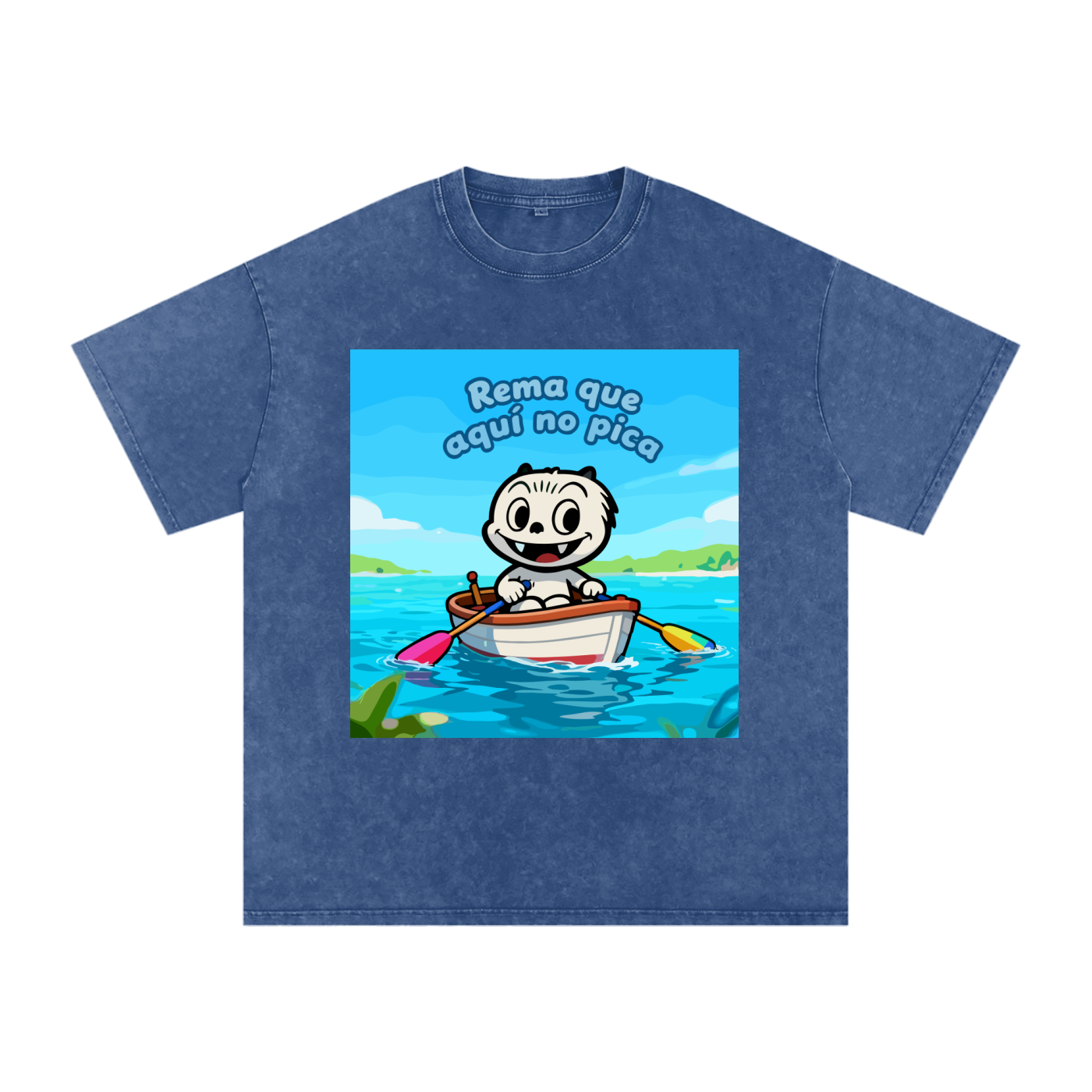 Camiseta Lavado Vintage/Desgastada