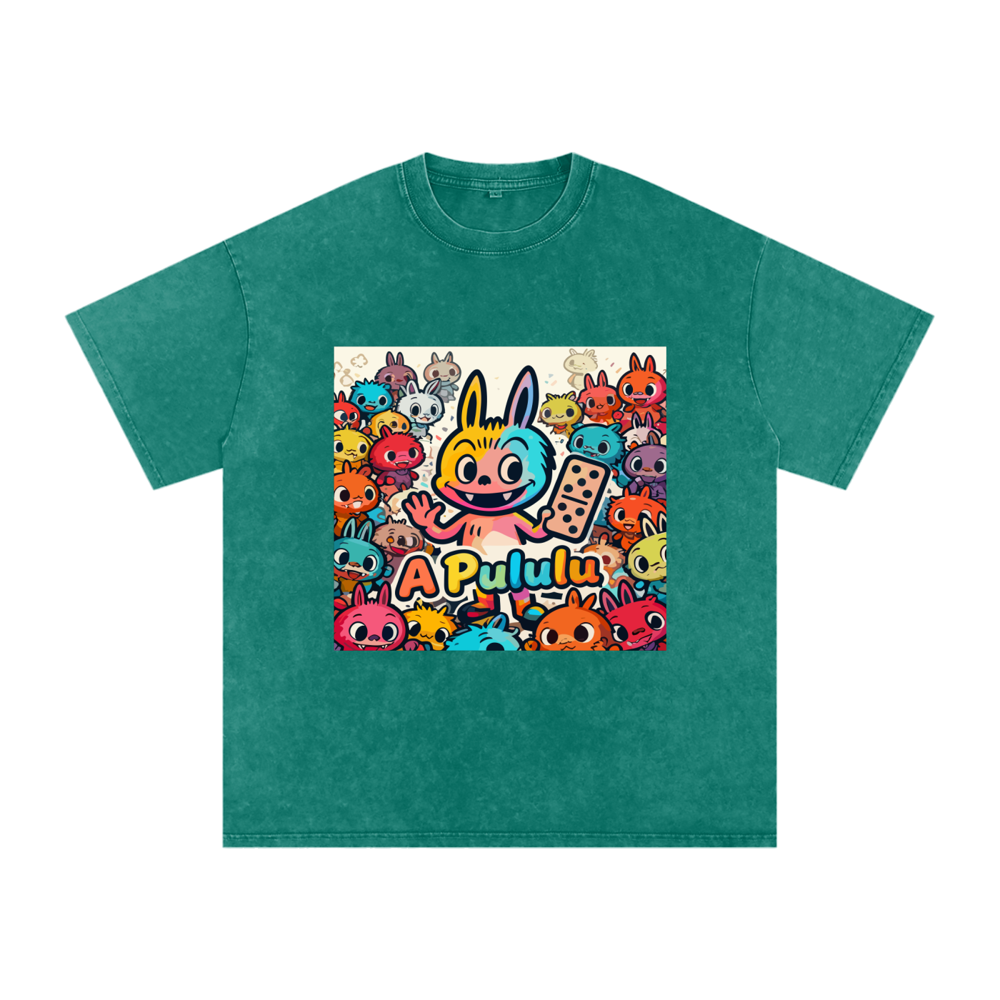 Camiseta oversize Lavado Vintage/Desgastada