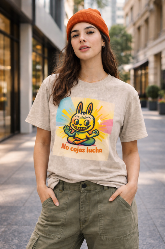 Camiseta oversize Lavado Vintage/Desgastada