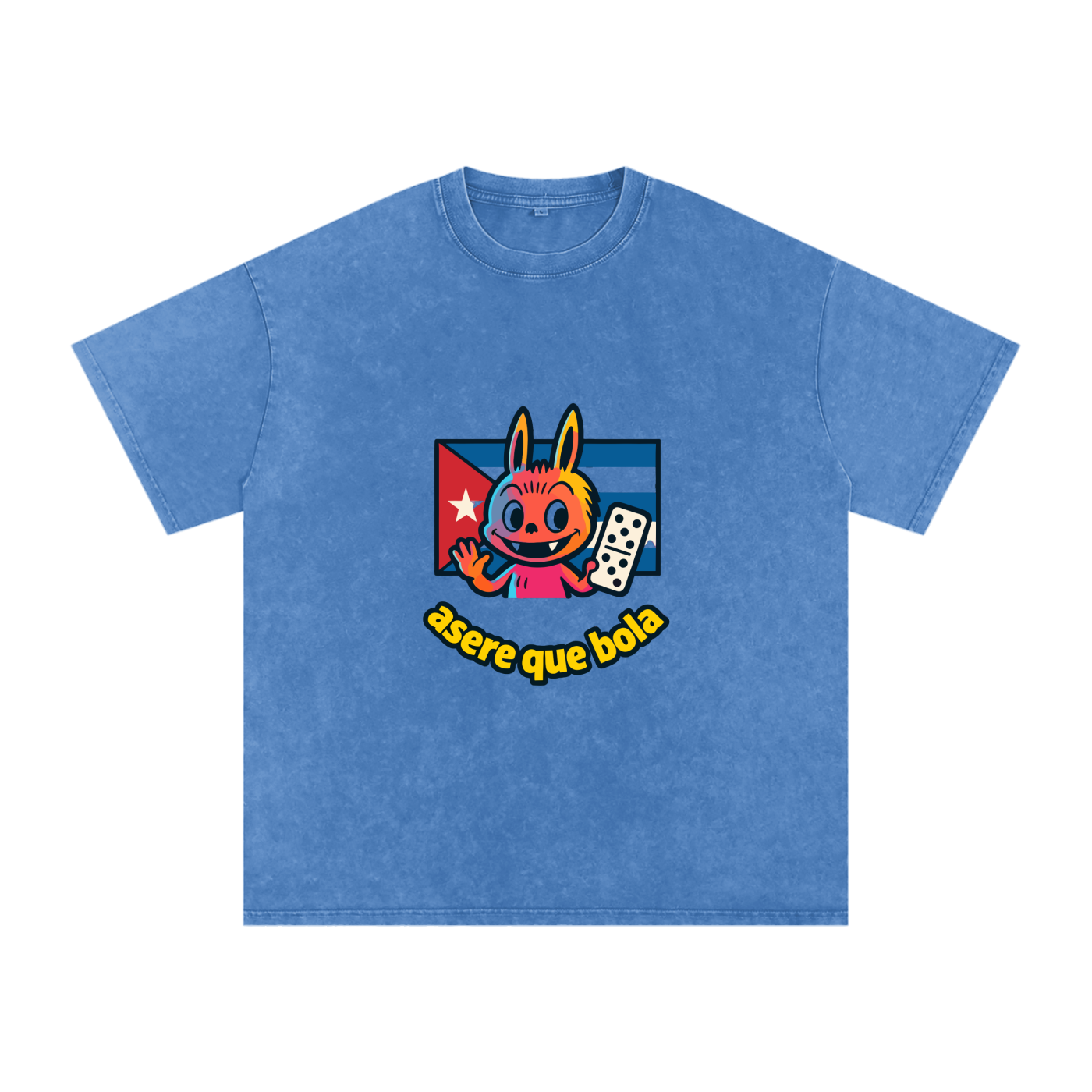 Camiseta oversize Lavado Vintage/Desgastada
