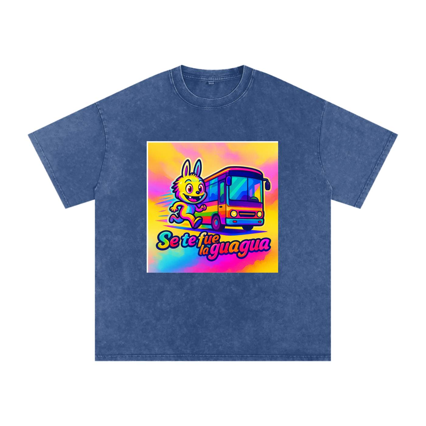Camiseta oversize Lavado Vintage/Desgastada