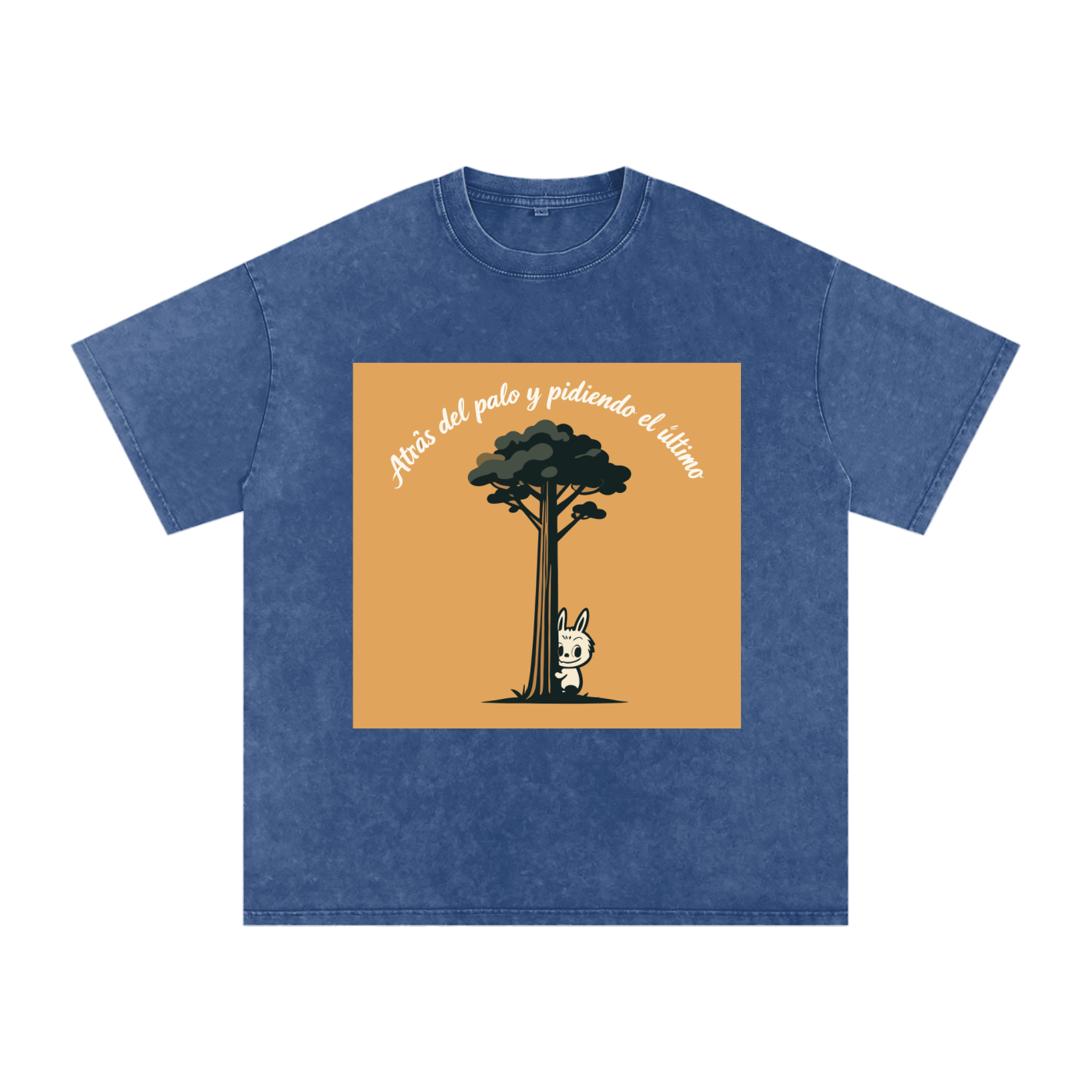 Camiseta oversize Lavado Vintage/Desgastada