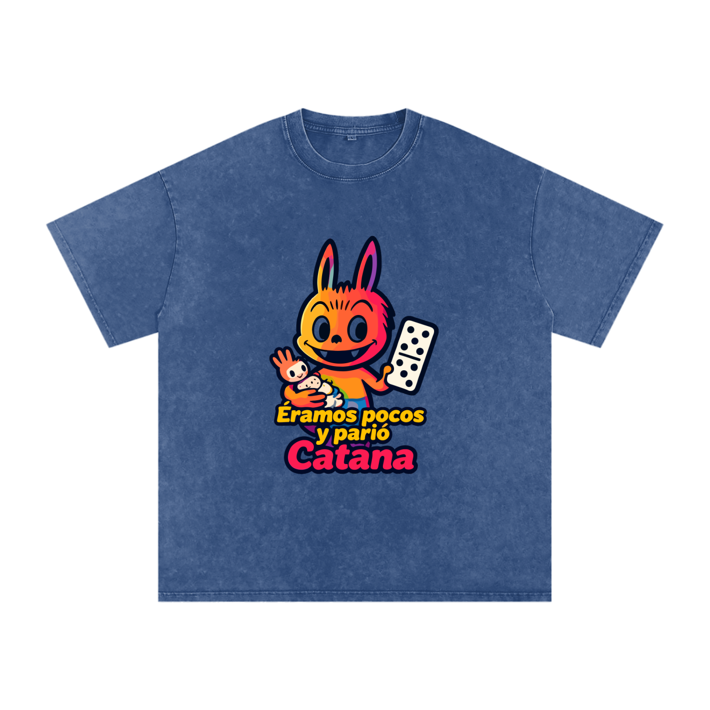 Camiseta oversize Lavado Vintage/Desgastada