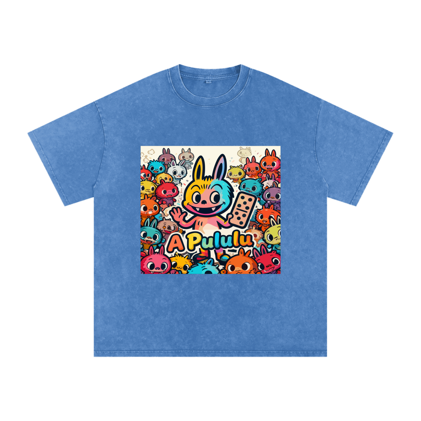 Camiseta oversize Lavado Vintage/Desgastada