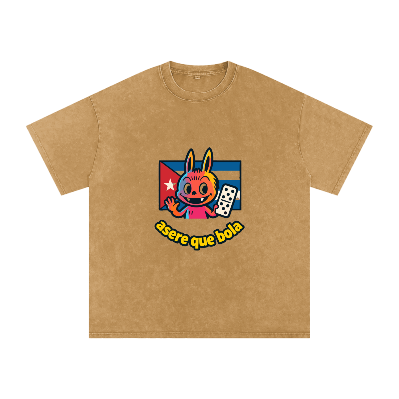 Camiseta oversize Lavado Vintage/Desgastada