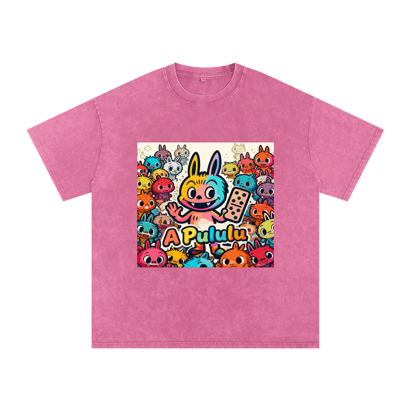 Camiseta oversize Lavado Vintage/Desgastada