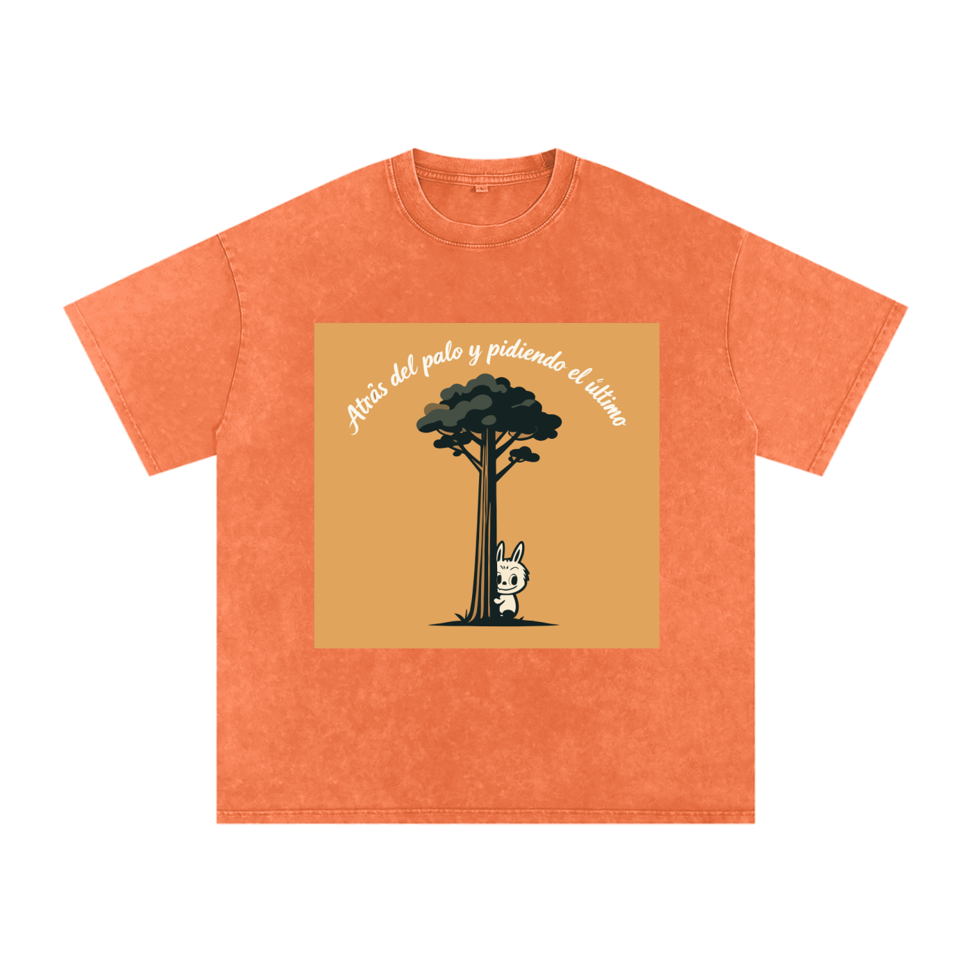 Camiseta oversize Lavado Vintage/Desgastada