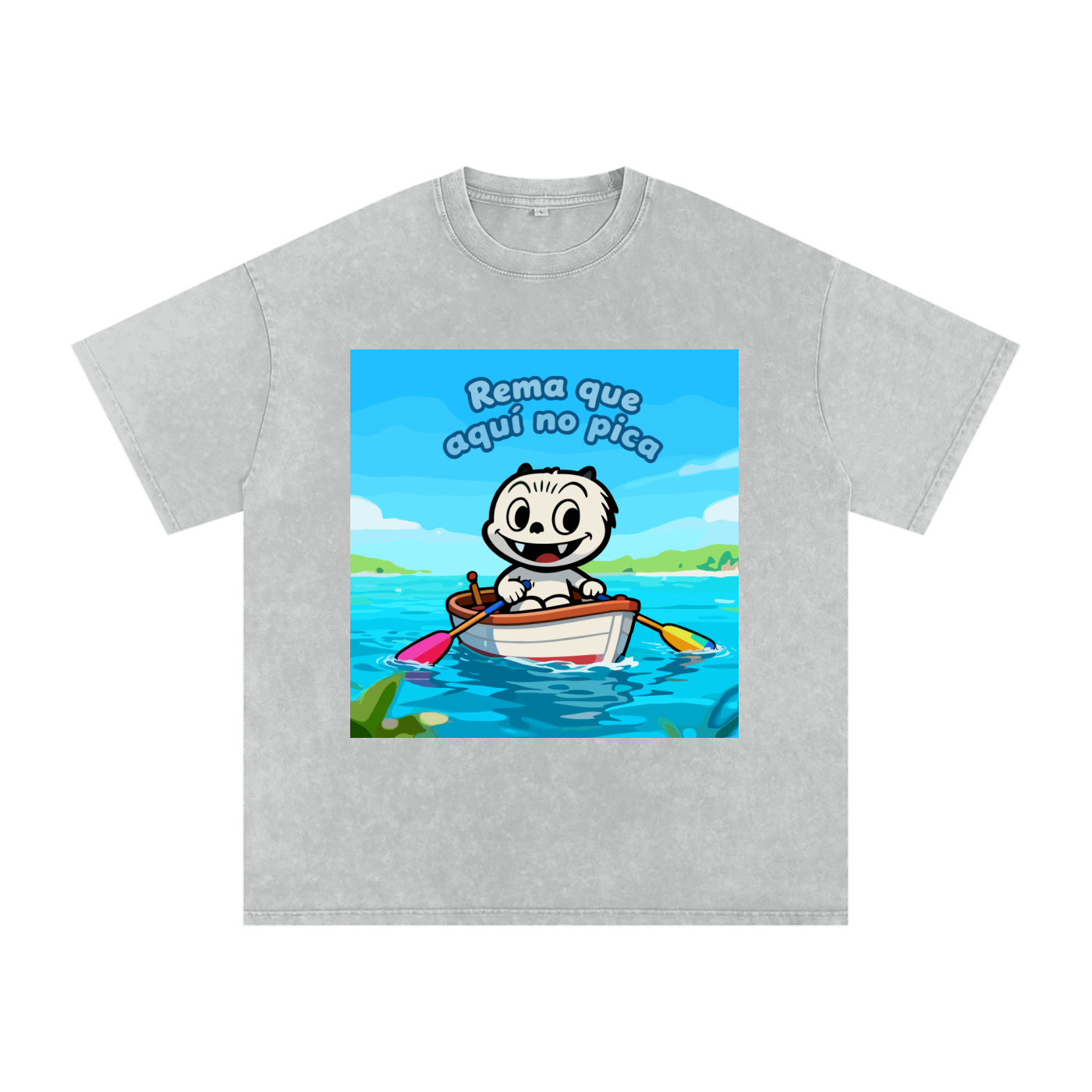 Camiseta Lavado Vintage/Desgastada