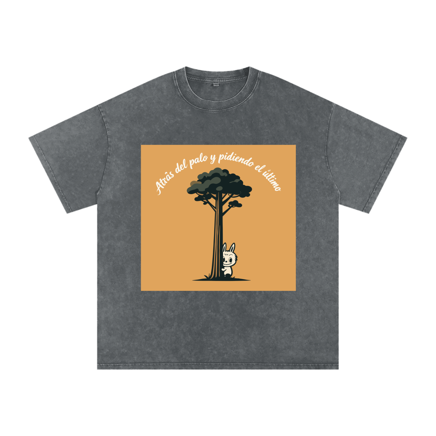 Camiseta oversize Lavado Vintage/Desgastada