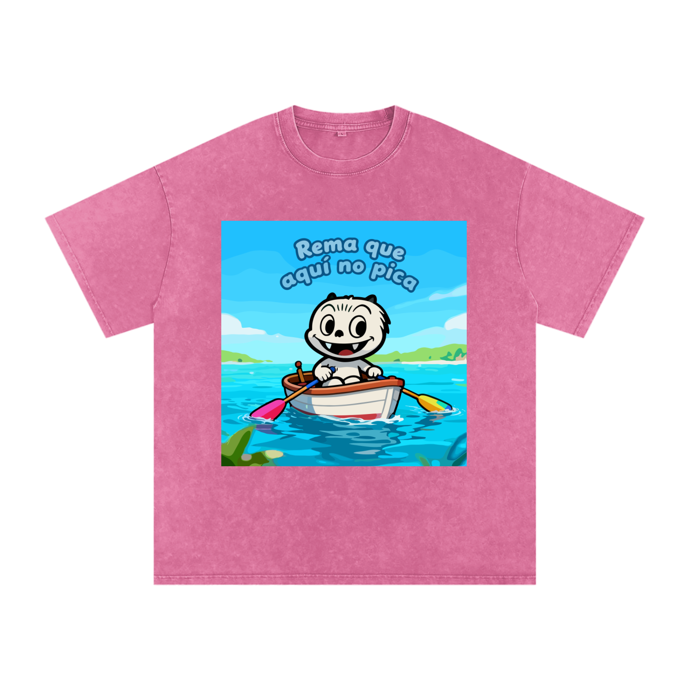 Camiseta Lavado Vintage/Desgastada