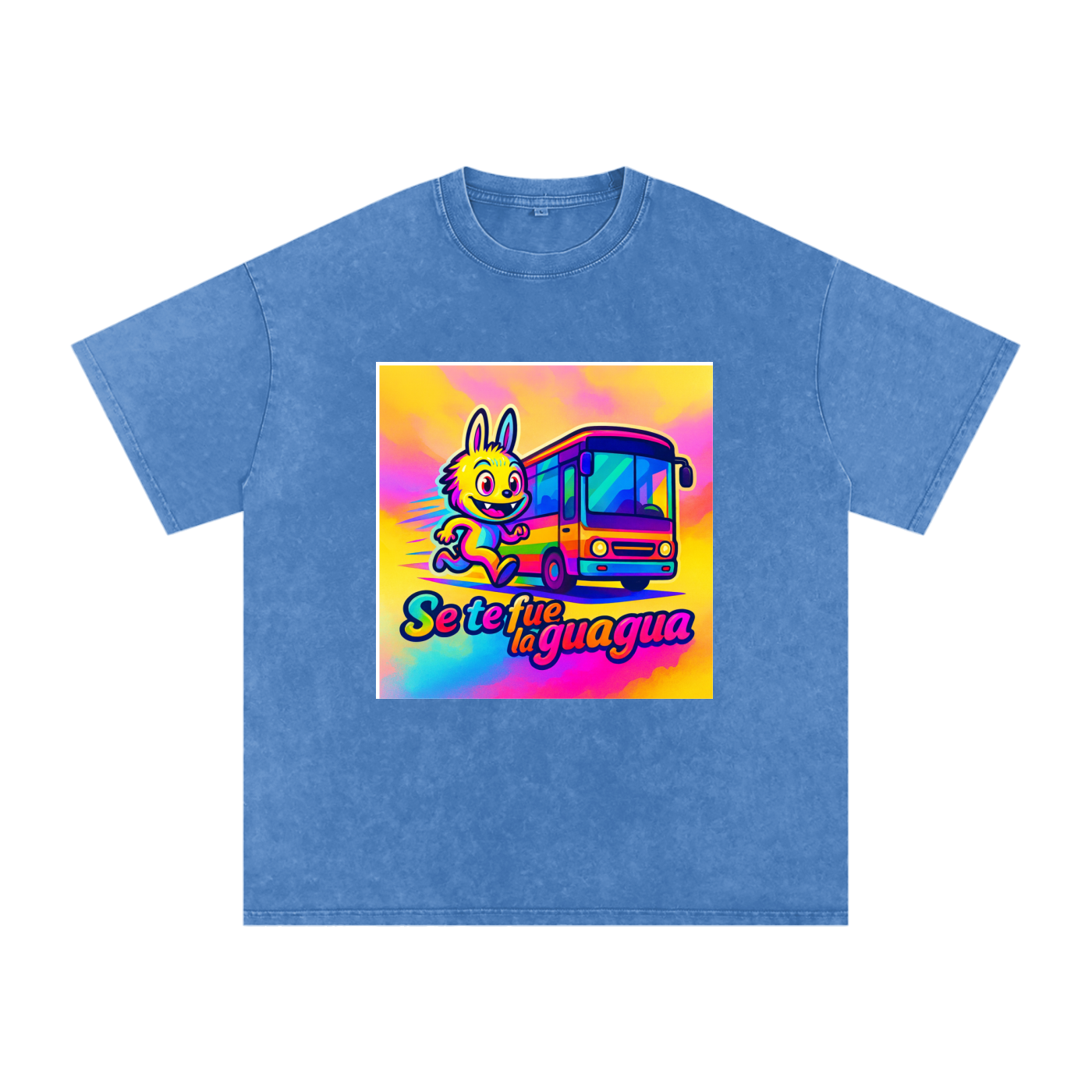 Camiseta oversize Lavado Vintage/Desgastada