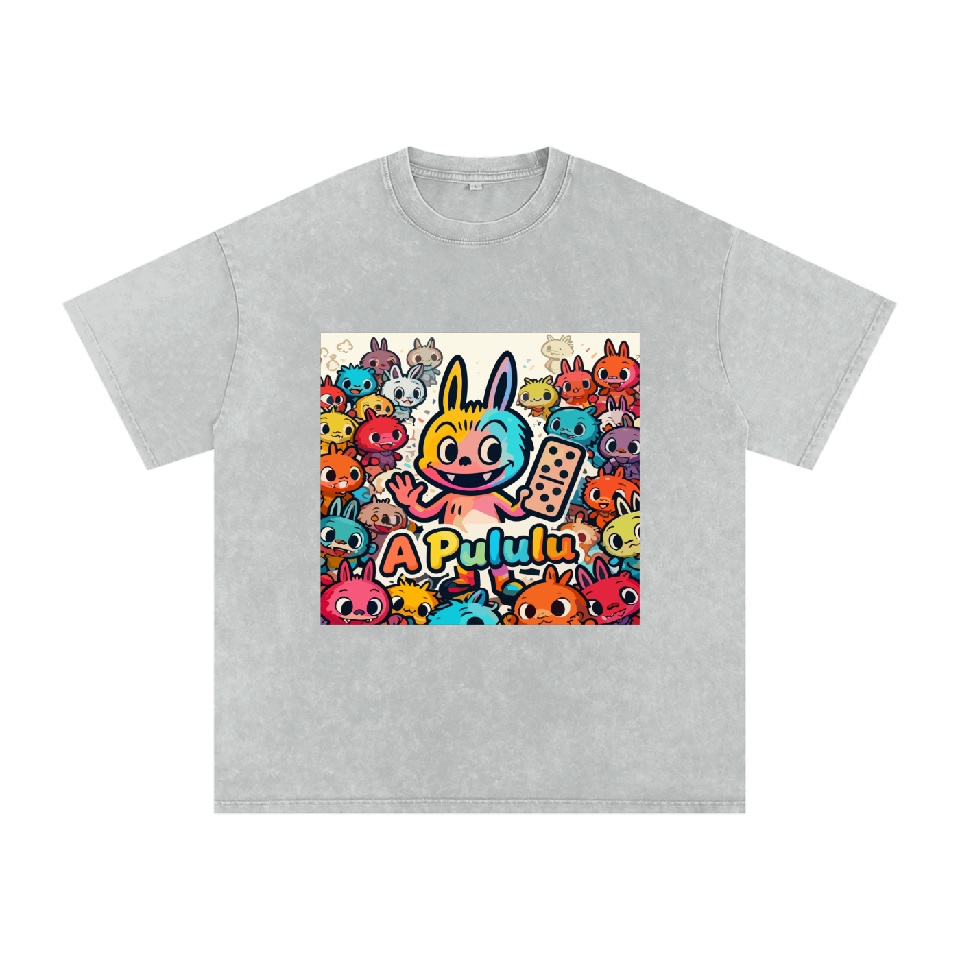 Camiseta oversize Lavado Vintage/Desgastada