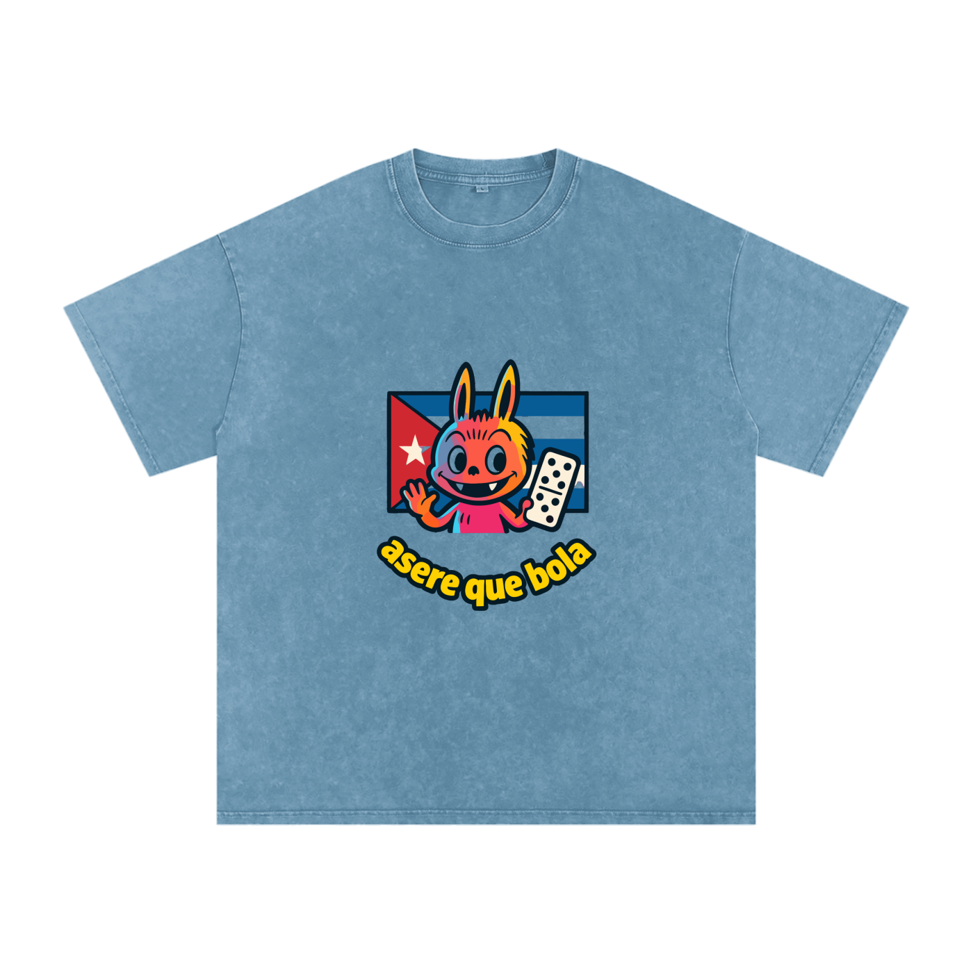 Camiseta oversize Lavado Vintage/Desgastada