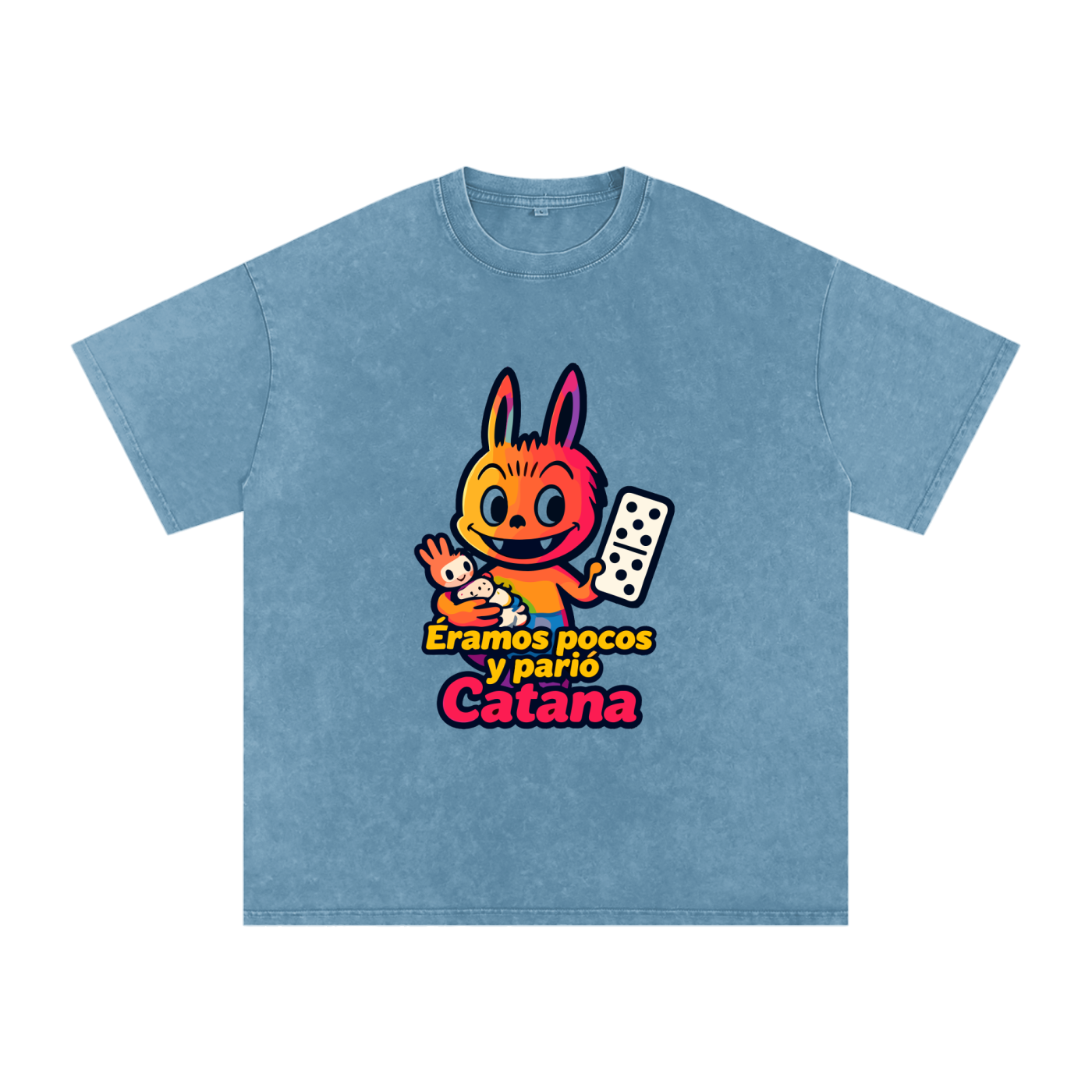 Camiseta oversize Lavado Vintage/Desgastada