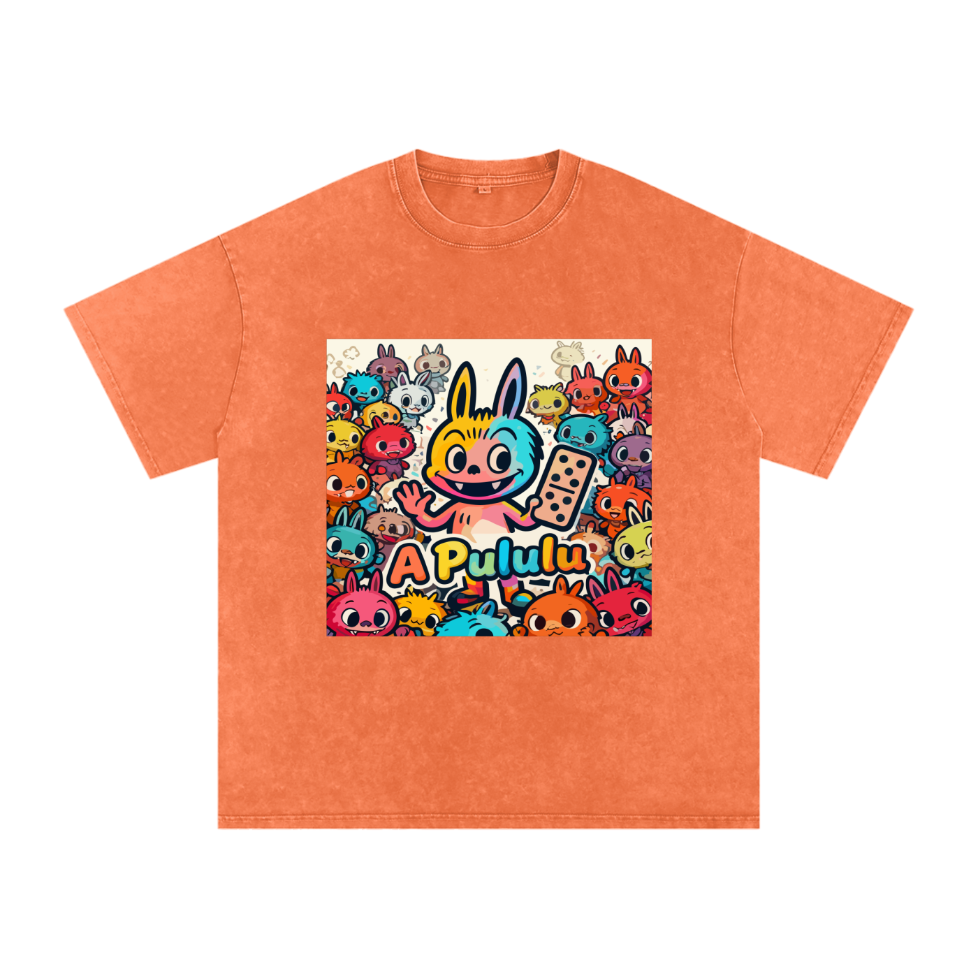 Camiseta oversize Lavado Vintage/Desgastada