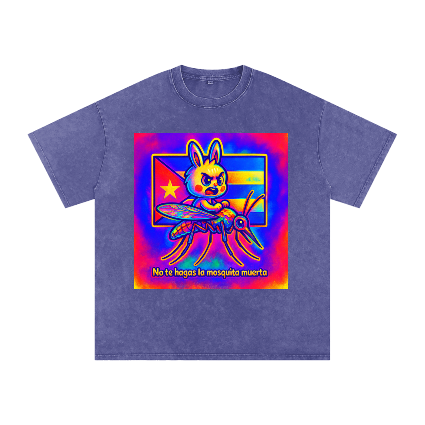 Camiseta oversize Lavado Vintage/Desgastada
