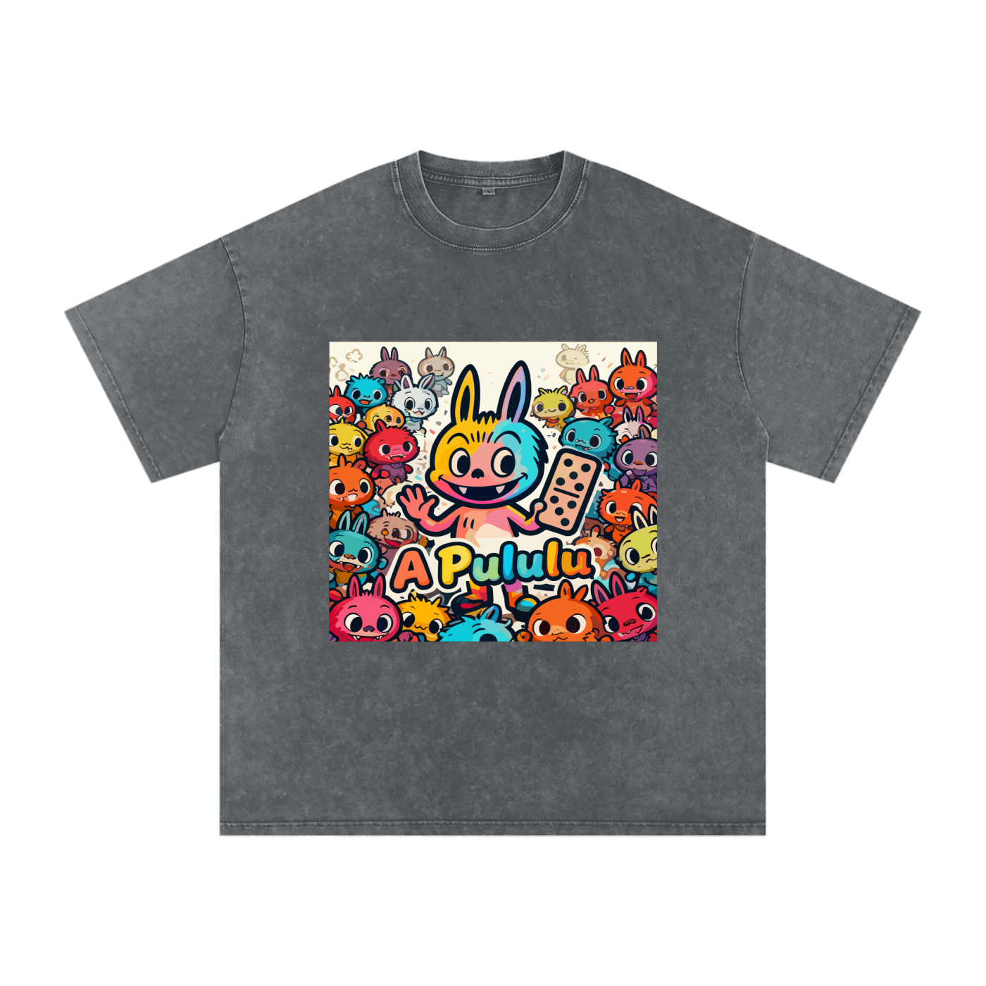 Camiseta oversize Lavado Vintage/Desgastada