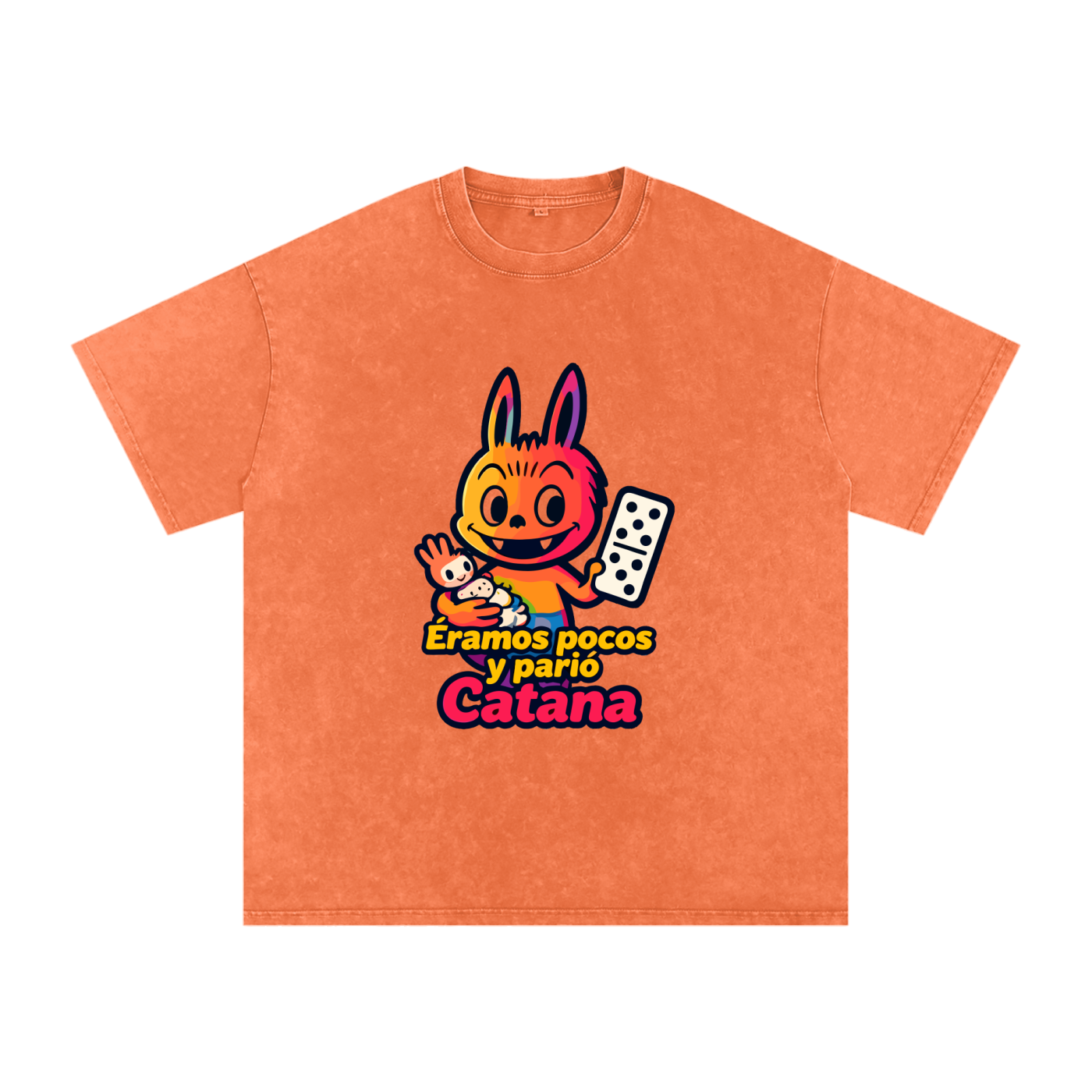 Camiseta oversize Lavado Vintage/Desgastada