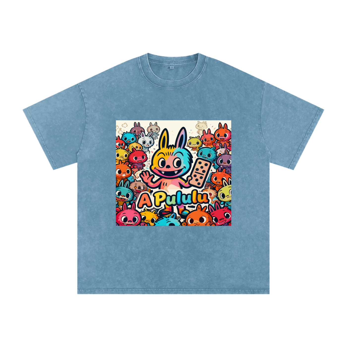 Camiseta oversize Lavado Vintage/Desgastada