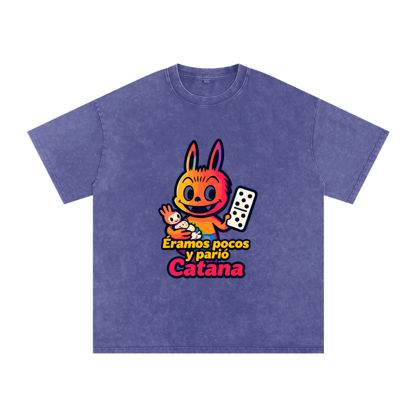 Camiseta oversize Lavado Vintage/Desgastada