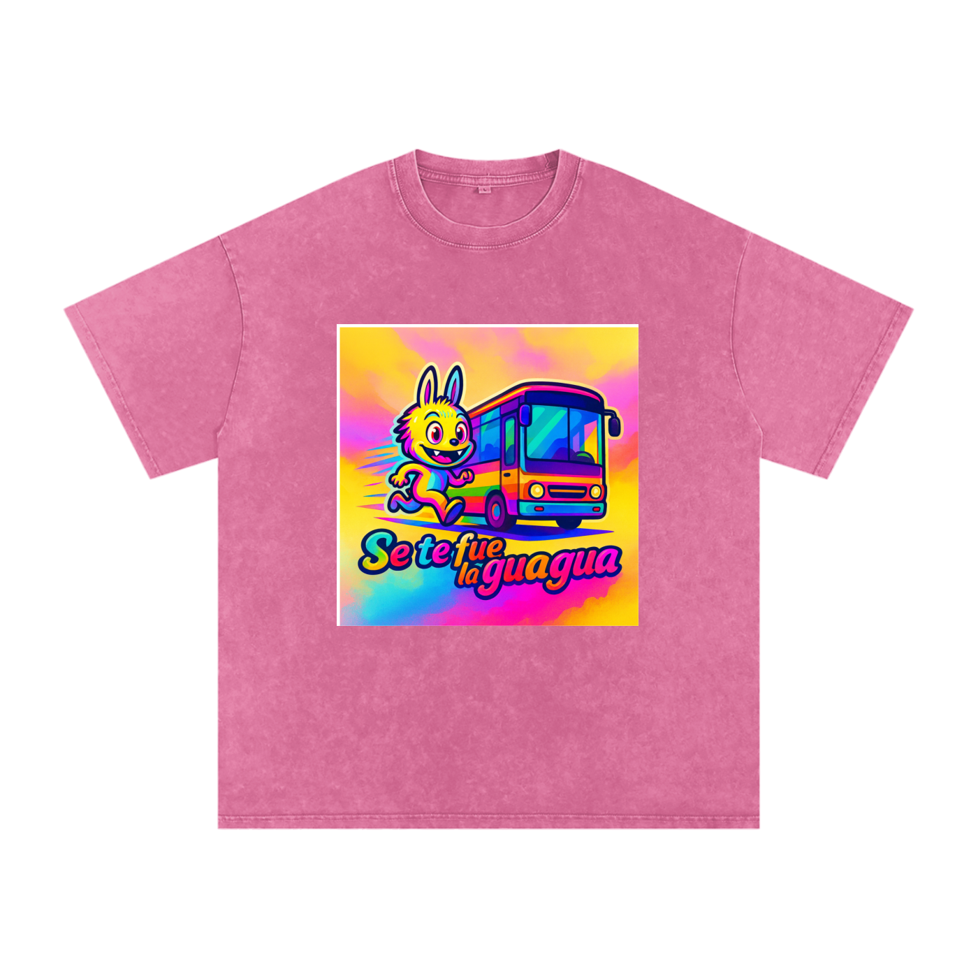Camiseta oversize Lavado Vintage/Desgastada
