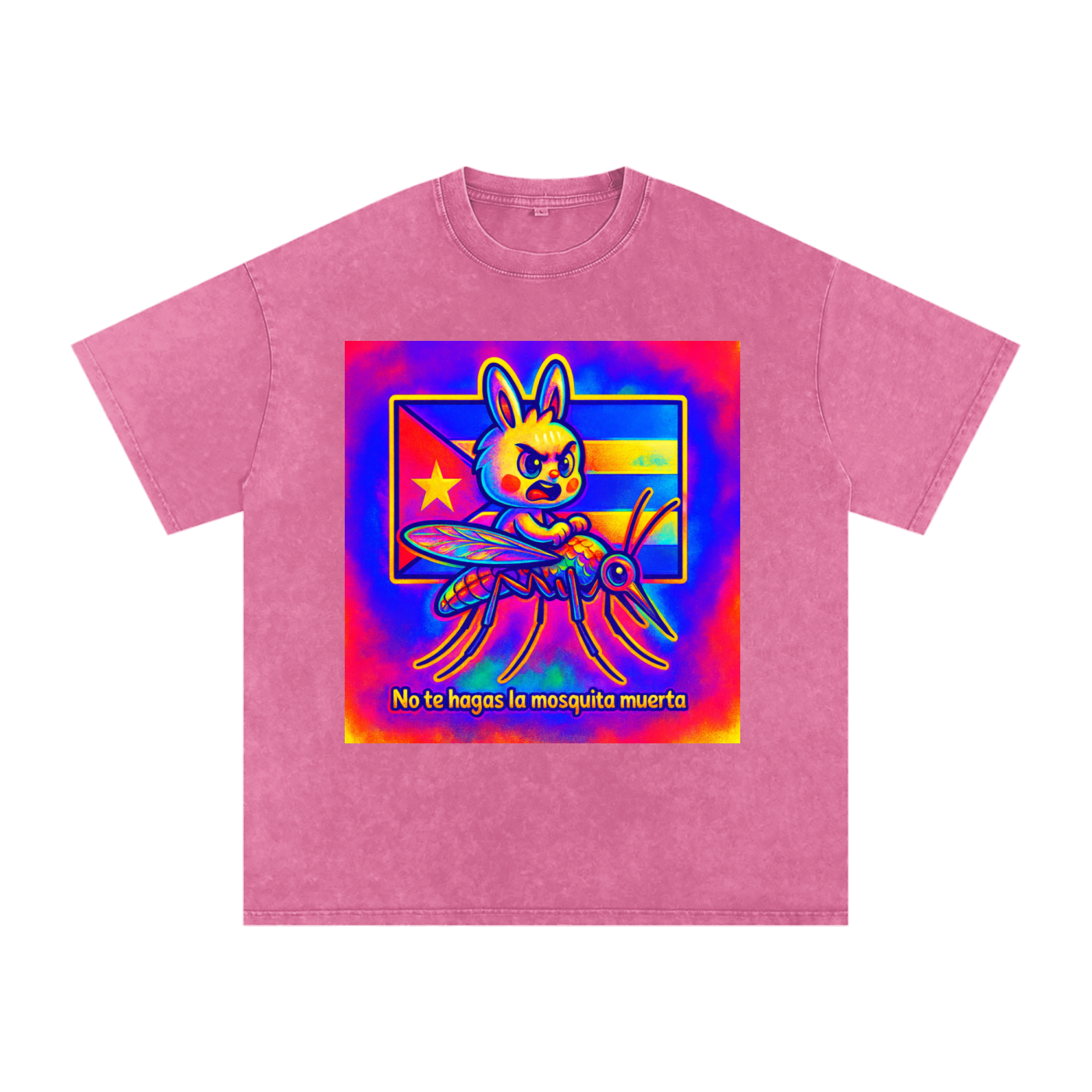 Camiseta oversize Lavado Vintage/Desgastada