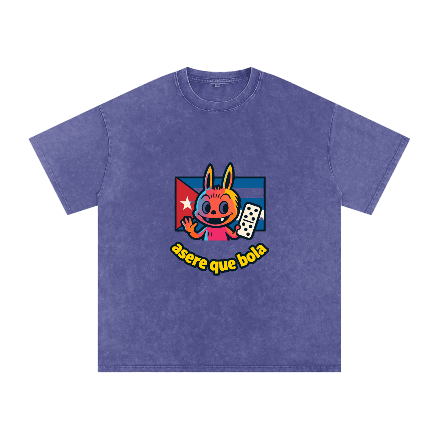 Camiseta oversize Lavado Vintage/Desgastada