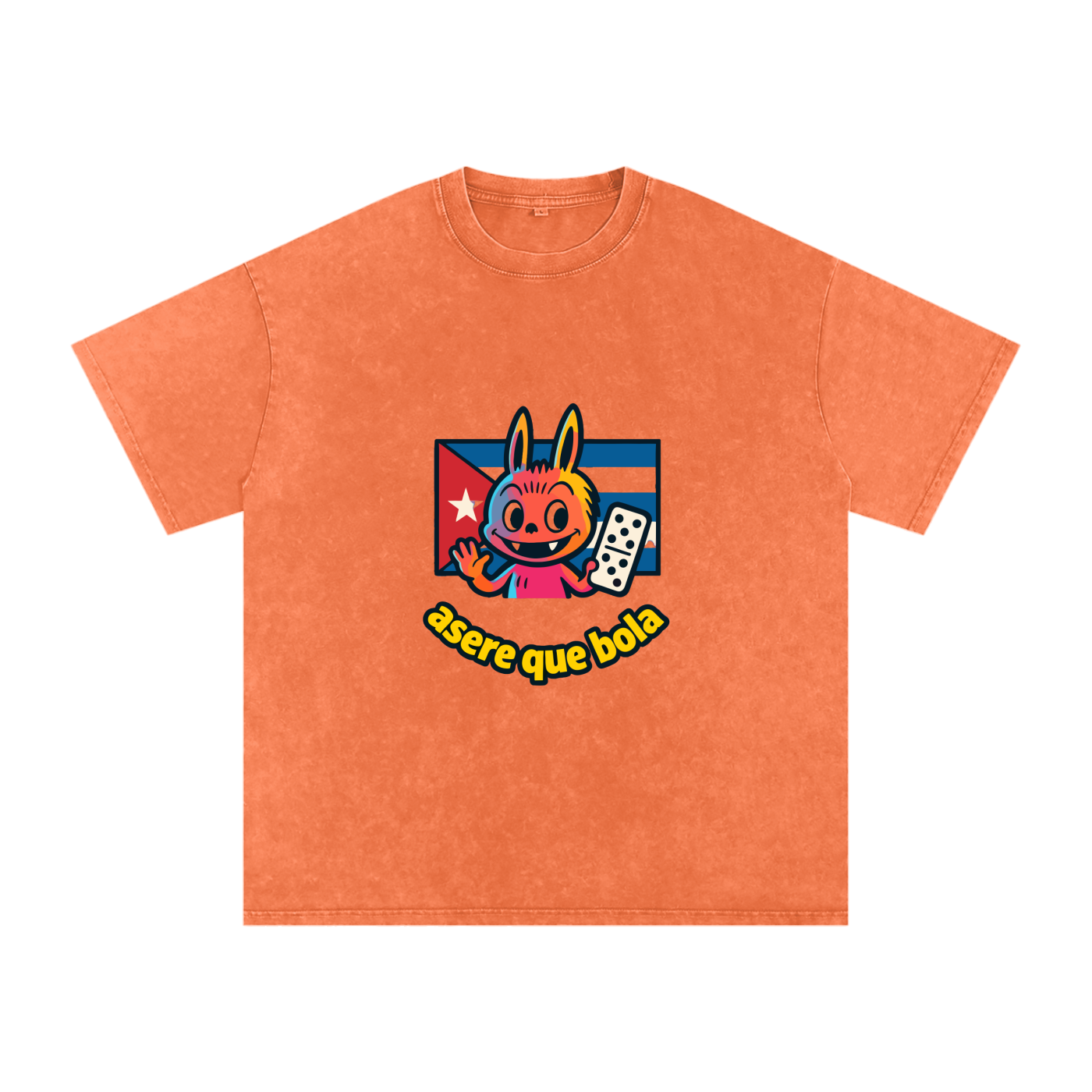Camiseta oversize Lavado Vintage/Desgastada