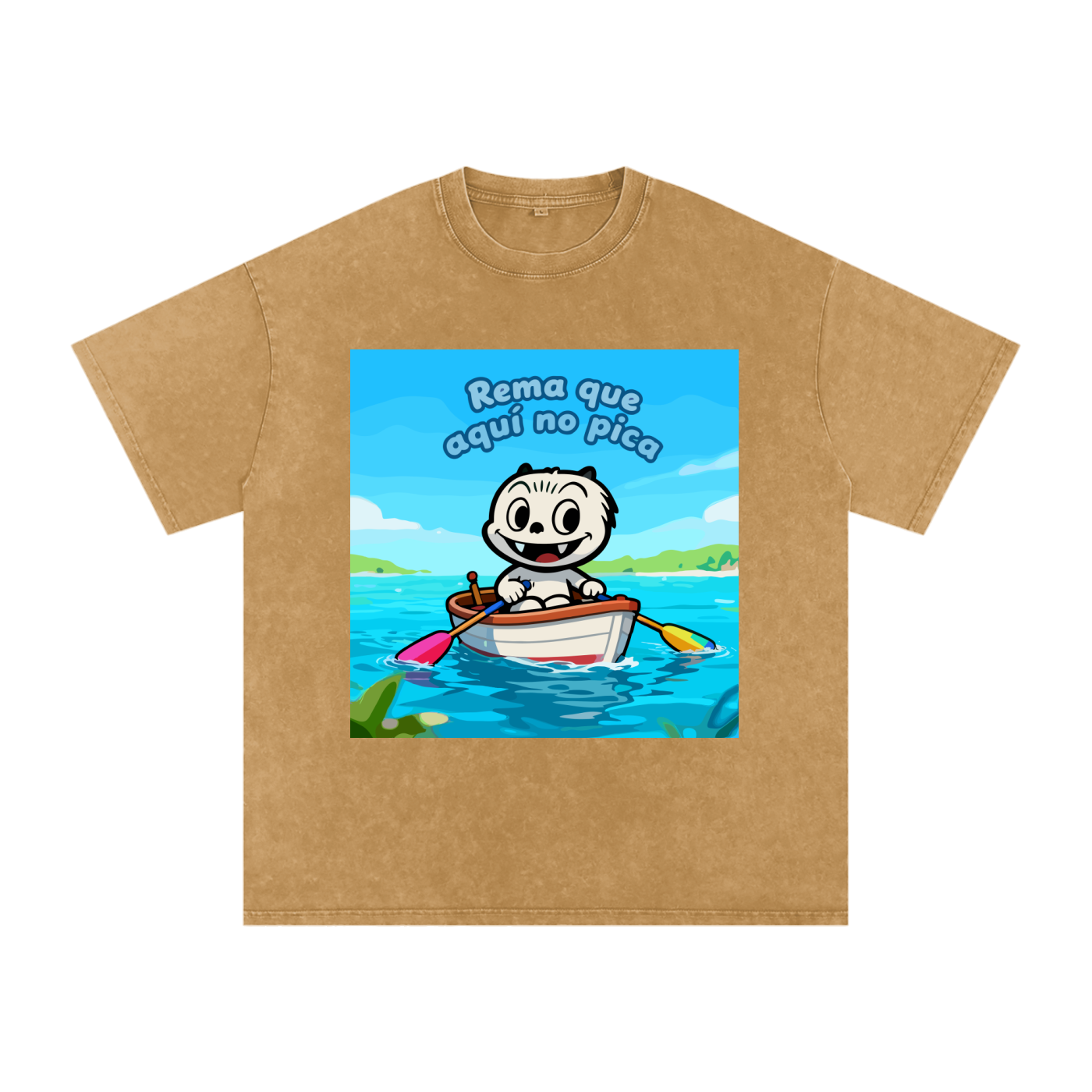 Camiseta Lavado Vintage/Desgastada