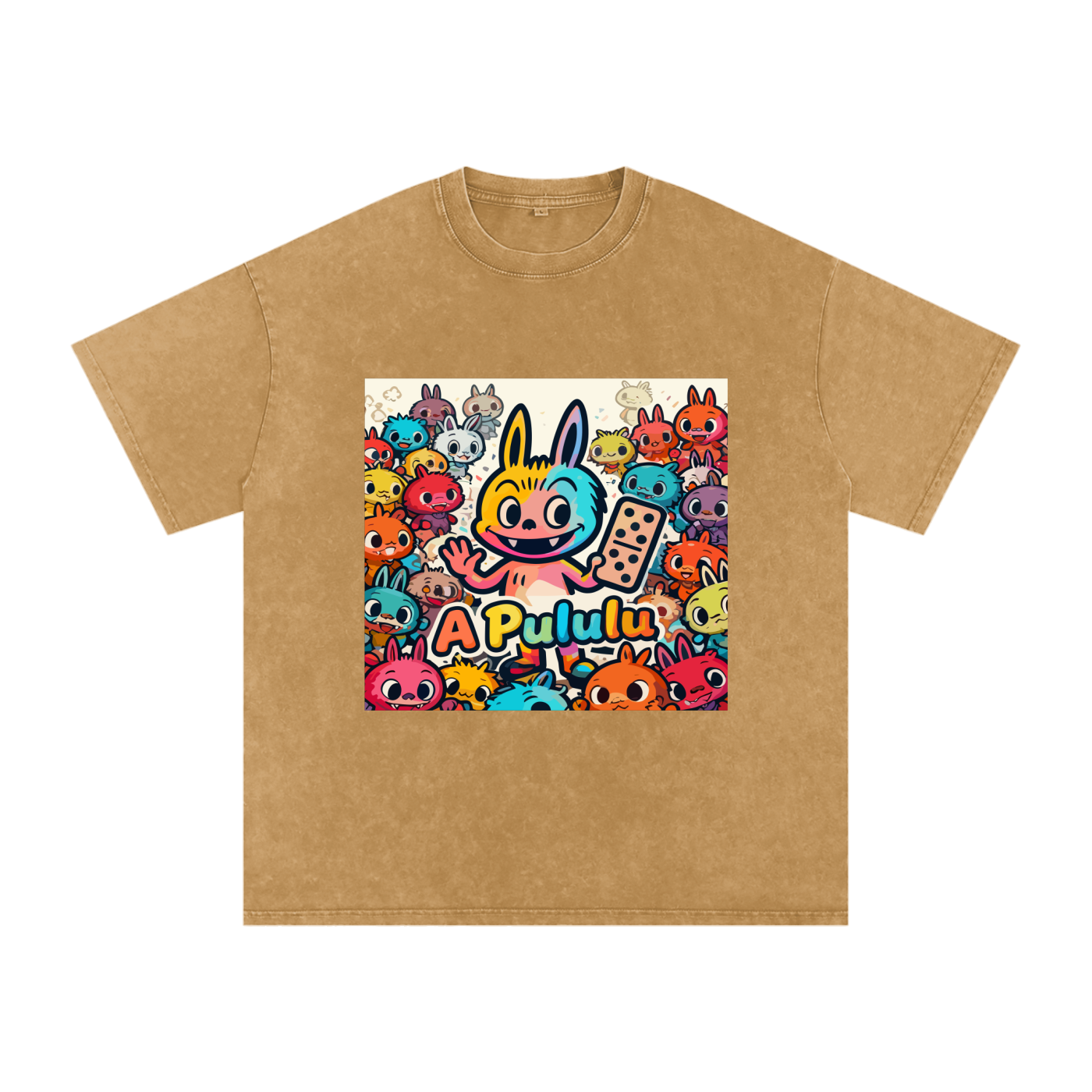 Camiseta oversize Lavado Vintage/Desgastada
