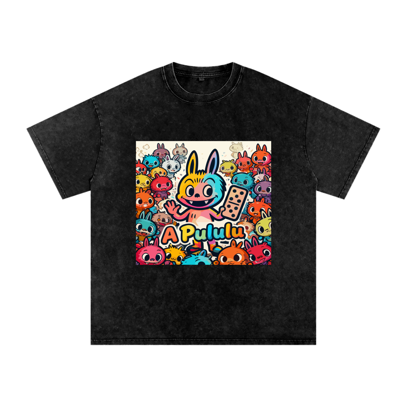 Camiseta oversize Lavado Vintage/Desgastada