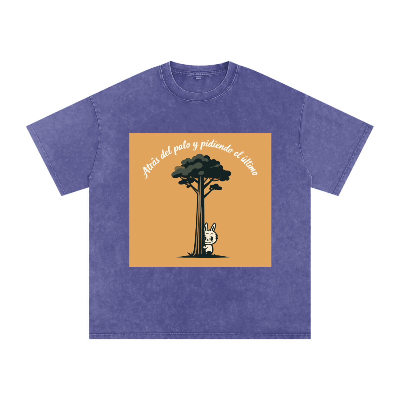 Camiseta oversize Lavado Vintage/Desgastada