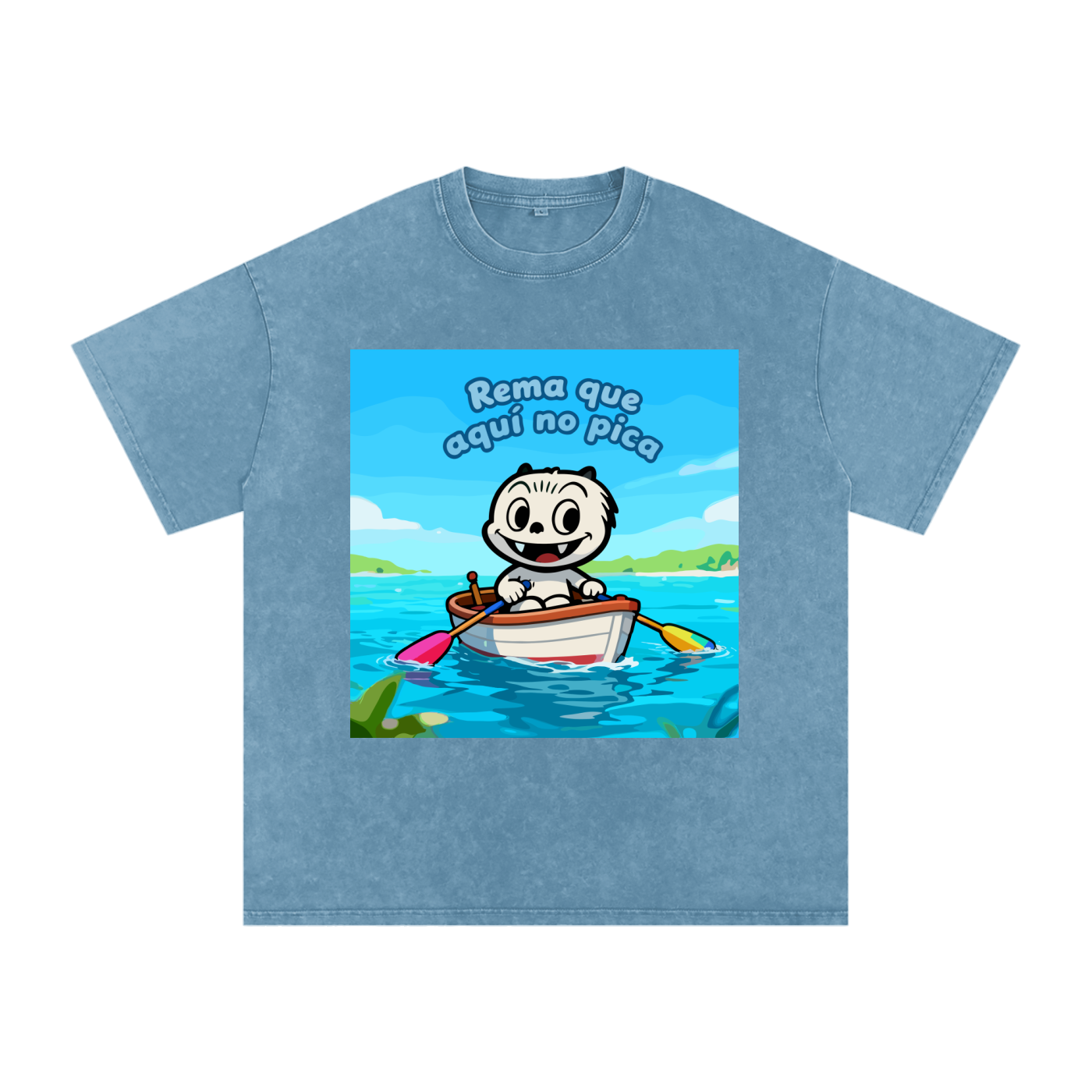 Camiseta Lavado Vintage/Desgastada