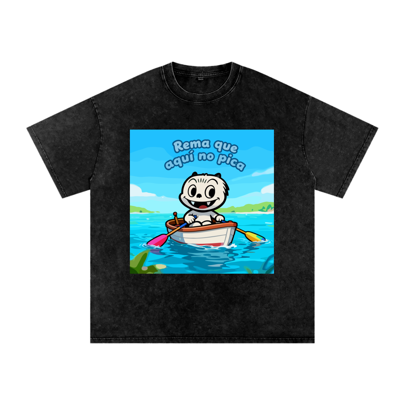 Camiseta Lavado Vintage/Desgastada