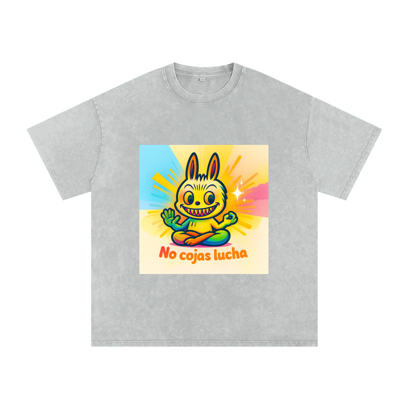 Camiseta oversize Lavado Vintage/Desgastada