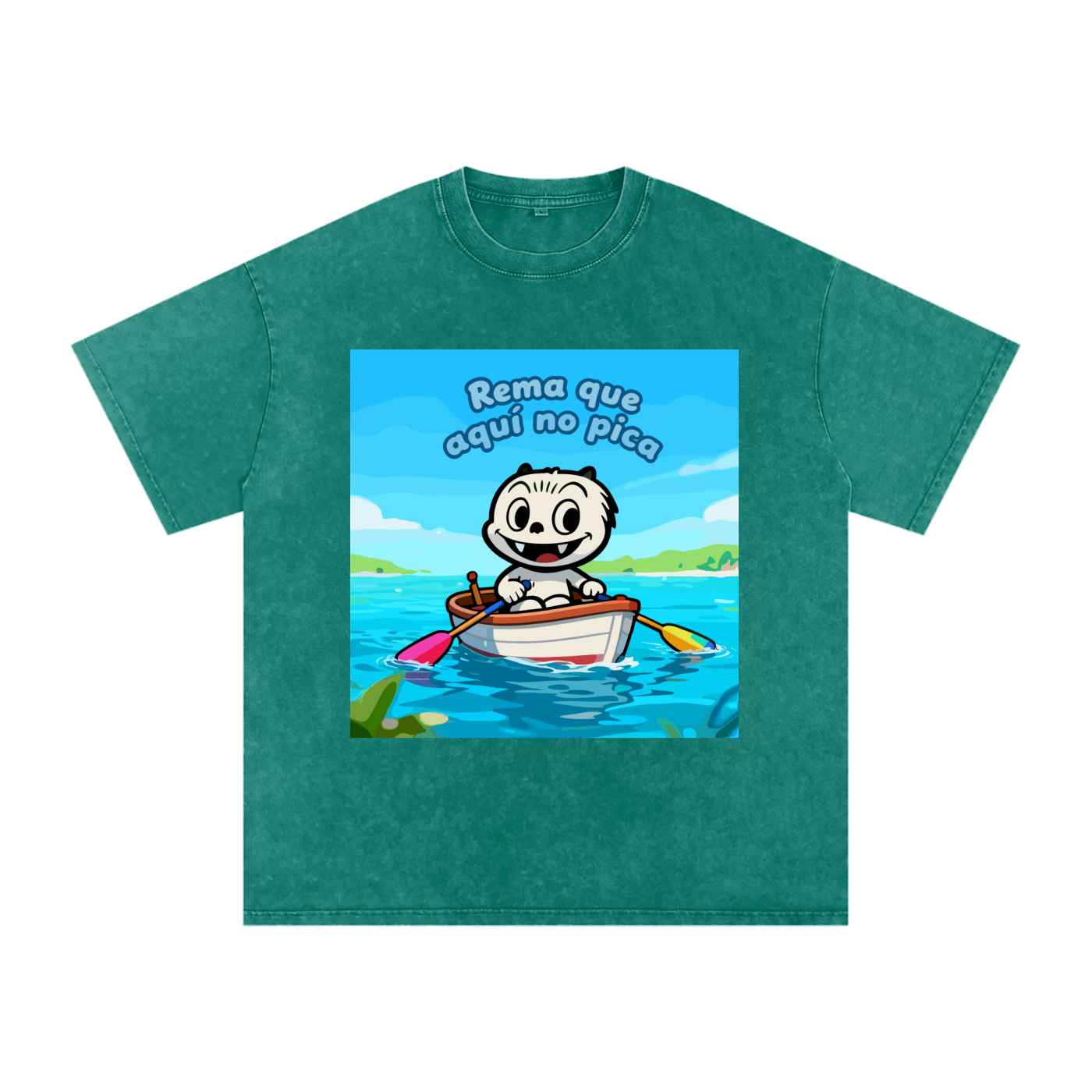 Camiseta Lavado Vintage/Desgastada