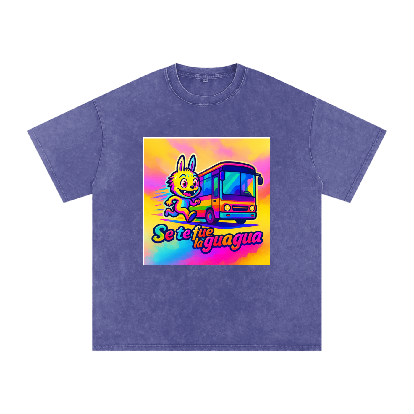 Camiseta oversize Lavado Vintage/Desgastada