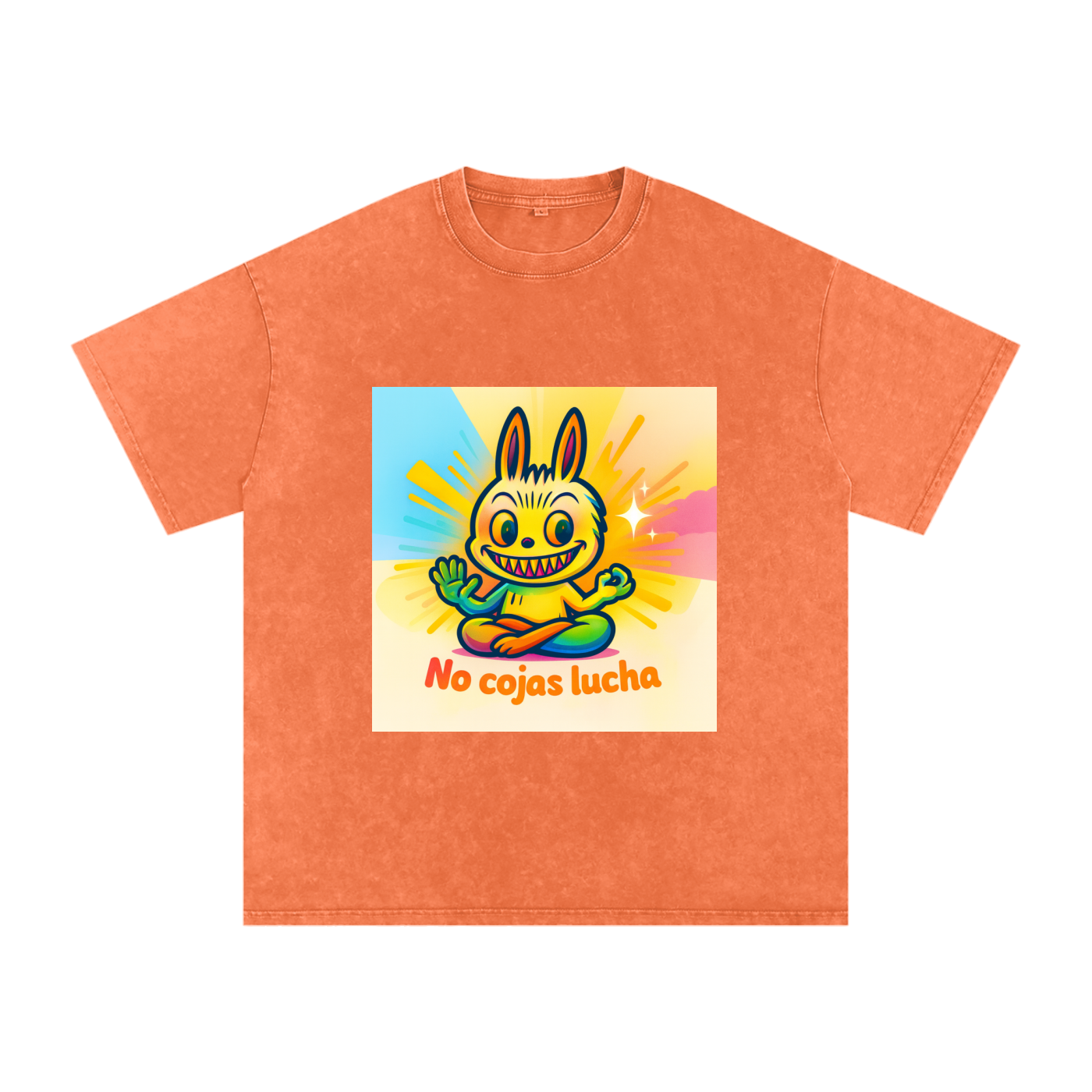 Camiseta oversize Lavado Vintage/Desgastada