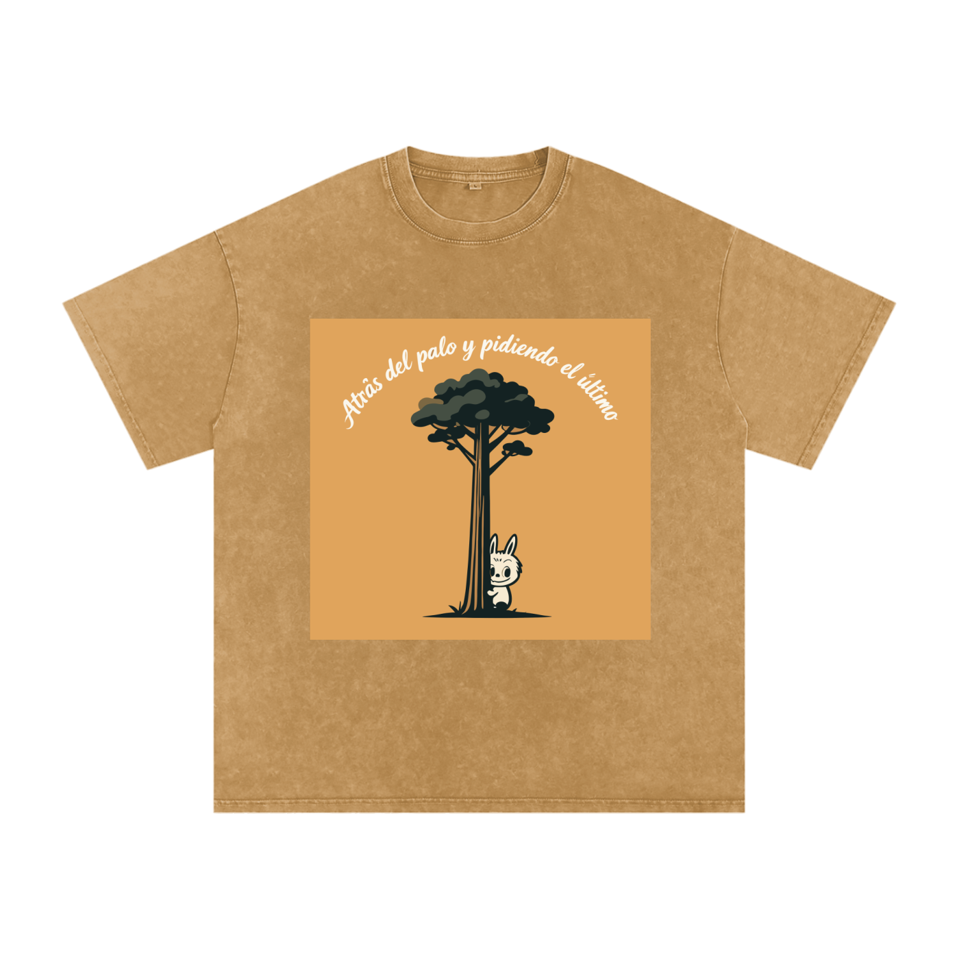 Camiseta oversize Lavado Vintage/Desgastada